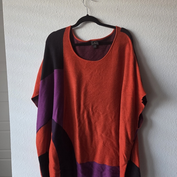 Worthington Sweaters - Colorful Colorblock Oversized Worthington Women's Sweater Size L/XL